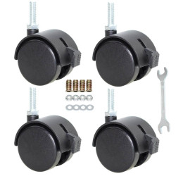 DICASAL 50mm Shelf Castor Swivel Stem Swivel Stem