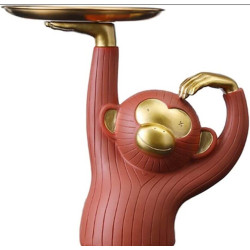 NENBOLEC Cookie Jar Candy Dish Monkey