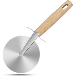 Asdirne Pizza Cutter, Light Weight Pizza Wheel, Wooden Handle