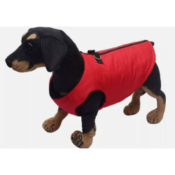 Ctomche Windproof Warm Dog Clothes for Cold Weather Pet red Winter Coat