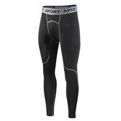 AMZSPORT Men's Compression Tights Running Leggings