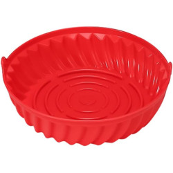 HONTIN Silicone Air Fryer Pans Reusable Oven Baking Tray Heat-Insulation