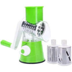 ANBOP Vegetable Mandoline Slicer Shredder, 3 in 1 Manual Circular Vegetable Slicer