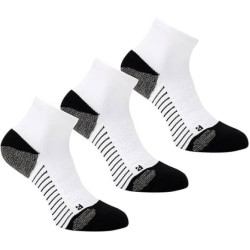 NYF3UFA Sports Running Socks, for Men and Women, Cushion, Quarter Cut, Arch Support,100% Recycled