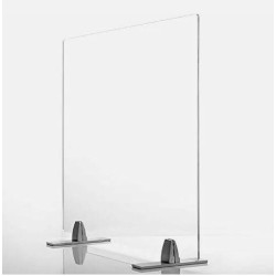 Seville Classics UltraShield Table Top Shield (2 Count), Acrylic, 24" x 30"