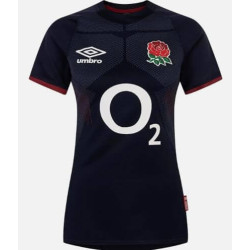 Umbro Womens England Alternative Jersey Short Sleeve Top. SIZE: GB/12, 38/EU