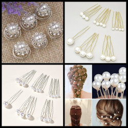 36Wedding Pearl Hair Pins Set