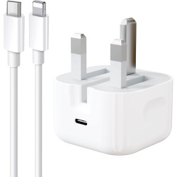 iPhone Fast Charger, 20W USB-C Fast Charger Plug with iPhone Charger Cable